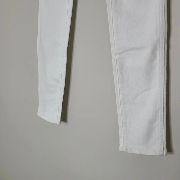 NWT Madewell White 10" High-Rise Skinny Jeans 23 - Picture 4 of 9